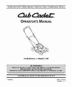 Cub Cadet Lawn Mower 10M-page_pdf